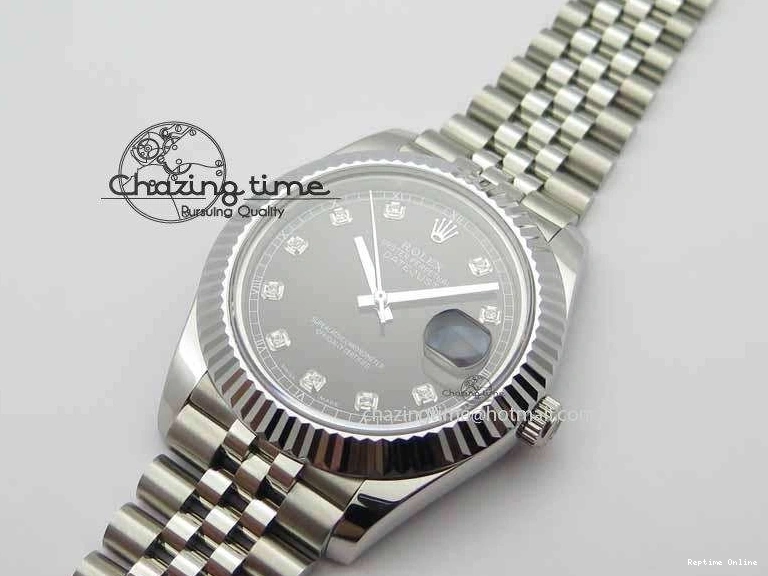 0501 DateJust II 41mm BP Maker Best Edition Black Diamonds Dial On New Version Jubilee Bracelet A Popular 3618